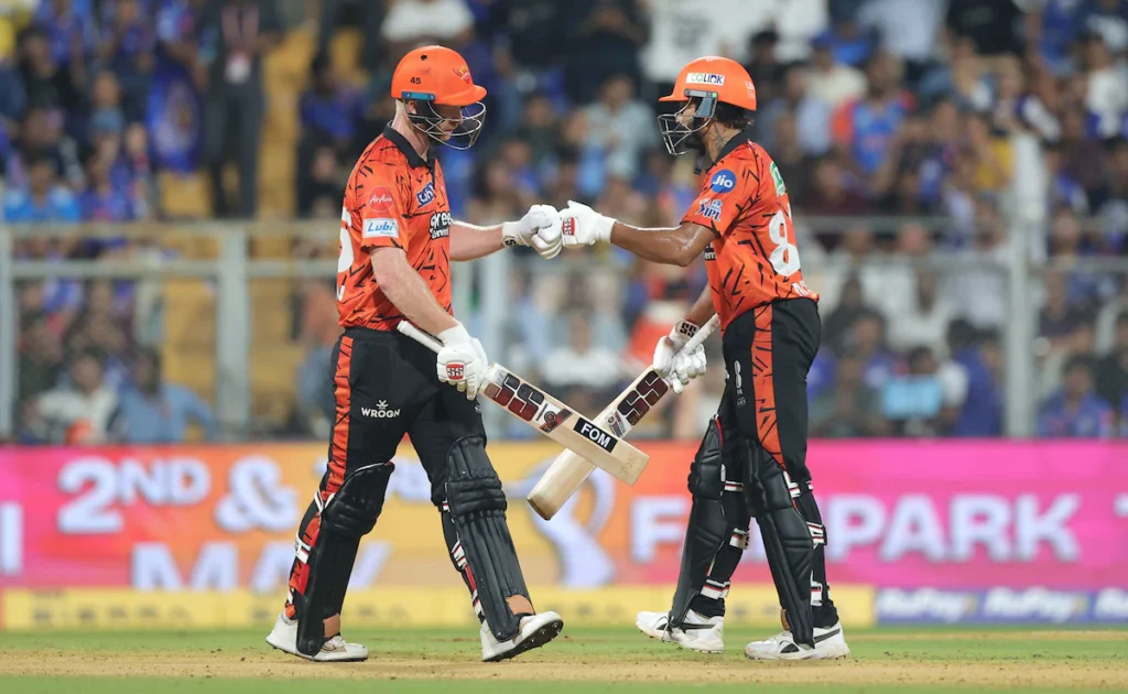Sunrisers Hyderabad and Mumbai Indians players in action during Match 41 of IPL 2026 with standout performances deciding the result.