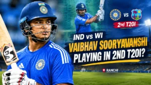 IND vs WI 2nd T20I, Vaibhav Sooryavanshi